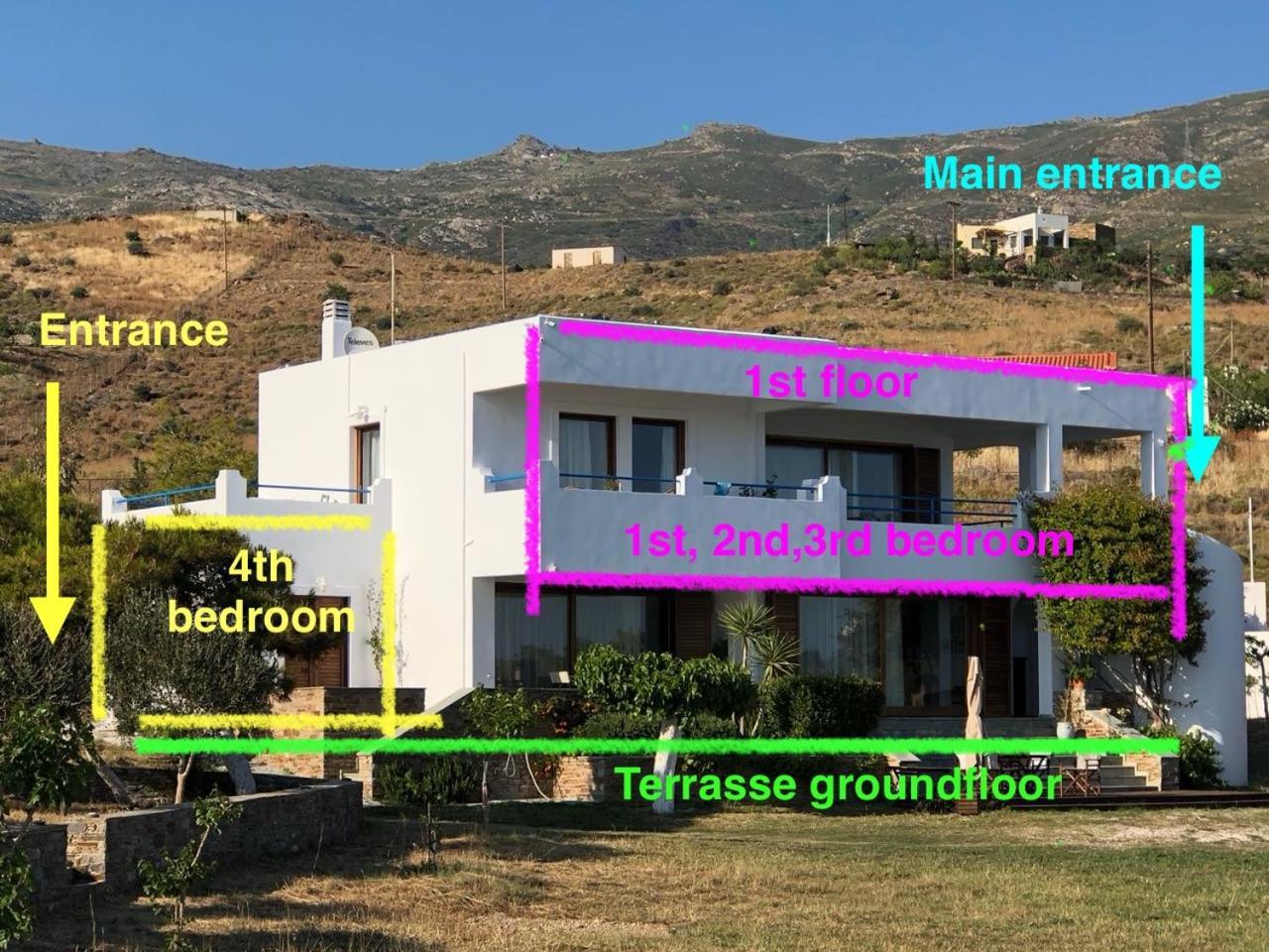 Beach House Set In A Beautiful Bay Caristo Exterior foto